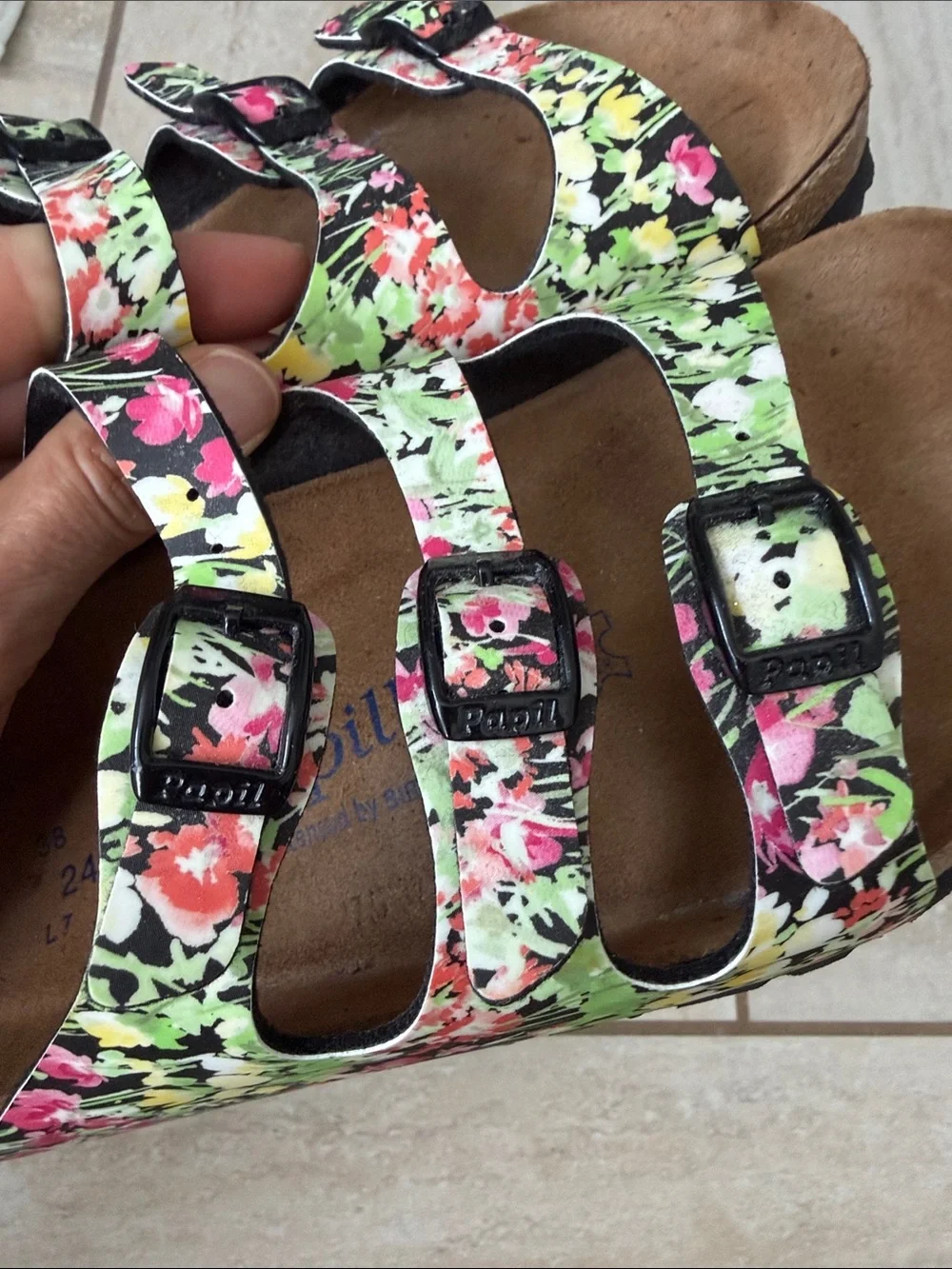 Papillio by Birkenstock Florida Spring Flower sandals